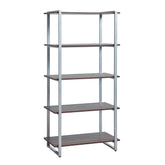 Realspace® Trezza 60"H 4-Shelf Bookcase